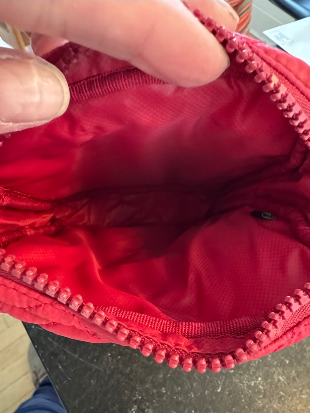 MZ Wallace Cherry Red Quilted Crossbody Bag - Picture 4 of 6